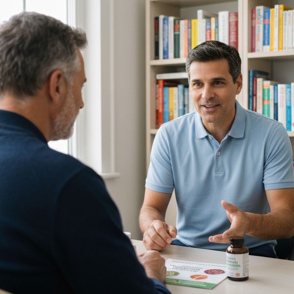 Natural supplements and healthy lifestyle